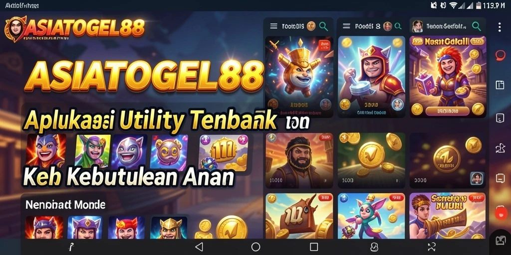 Tampilan antarmuka pengguna ASIATOGEL88 yang sederhana dan fungsional.