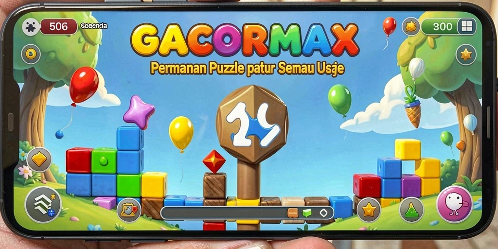 Screenshot GACORMAX menampilkan gameplay Puzzle yang dinamis dan menarik.
