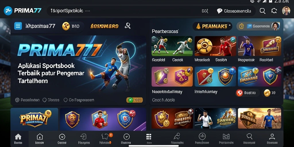Tampilan gameplay PRIMA77 yang menarik dan interaktif.