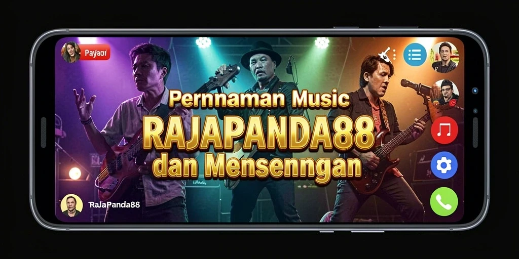 Tampilan gameplay RAJAPANDA88 yang menarik dengan berbagai lagu populer.